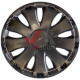 Ковпаки R15 чорні Jestic AURA BLACK, к-т (4 шт.)