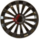 Ковпаки R15 чорні Jestic MERIDIAN BLACK, к-т (4 шт.)