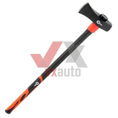Колун 2500 г Intertool (кованый, фибергласс. ручка)