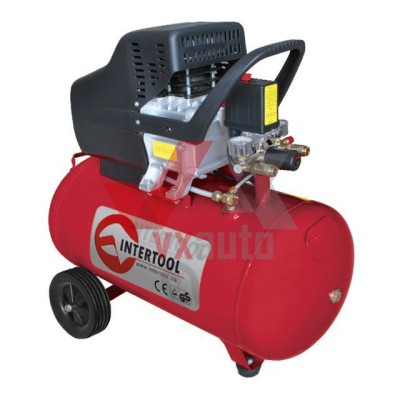Компресор 50 л, 1.5 кВт, 220 В, 8 aтм, 206 л/хв Intertool
