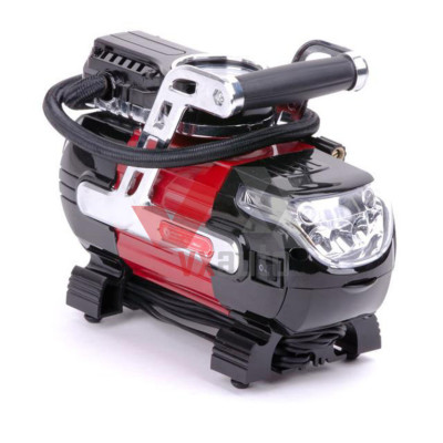 Компресор автомобільний 7 атм 15 А 30 л/хв Intertool