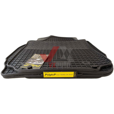 Коврики салона резиновые Audi 100/Audi A6 (C4) 90-97, к-т (4шт.)