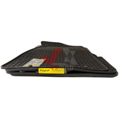 Коврики салона резиновые Audi 80 (B3) 86-91/Audi 80 (B4), к-т (4шт.)