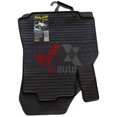 Килимки салону гумові Citroen Berlingo 08-,ПЕРЕД, к-т (2шт.)