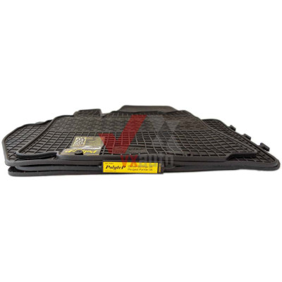 Коврики салона резиновые Citroen Berlingo 08-/Peugeot Partner 08-, к-т (4шт.)