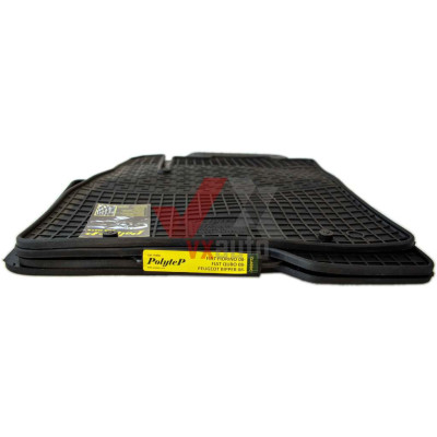 Коврики салона резиновые Fiat Fiorino 08-/Fiat Qubo 08-/Peugeot Bipper 08-/Citroen Nemo 08-, к-т (4шт.)