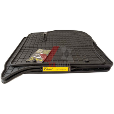 Коврики салона резиновые Ford Connect 14-, к-т (4шт.)