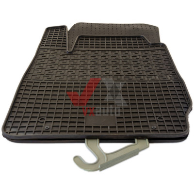 Коврики салона резиновые Ford Fiesta 09-/Ford Fiesta 13-,ПЕРЕД, к-т (2шт.)