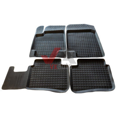 Коврики салона резиновые Hyundai Accent 11-,(BIG BOARD), к-т (4шт.)