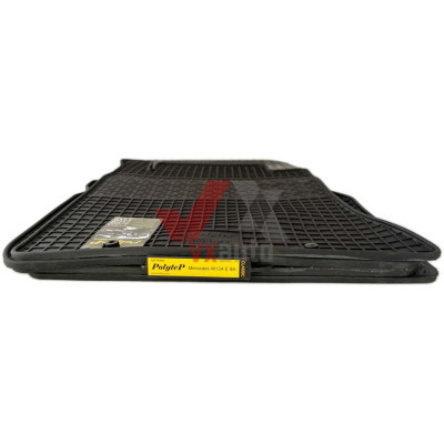 Коврики салона резиновые Mercedes W124  E 84-, к-т (4шт.)