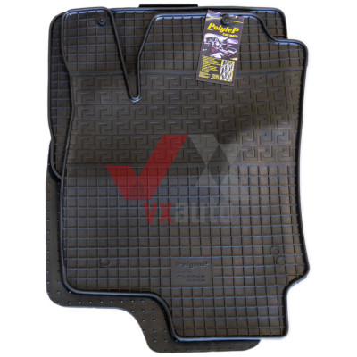 Коврики салона резиновые Opel Astra G 98-/Opel Astra H 04-,(BIG BOARD), к-т (4шт.)