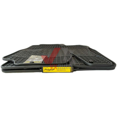 Коврики салона резиновые Opel Astra G 98-/Opel Astra H 04-,к-т (4шт.)