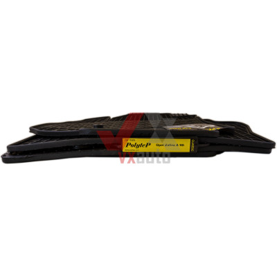 Коврики салона резиновые Opel Zafira  A 98-5-, к-т (4 шт.)
