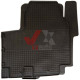 Коврики салона резиновые Renault Trafic(2)01-/Nissan Primastar01-/Opel Vivaro I 01-,к-т (2шт.)