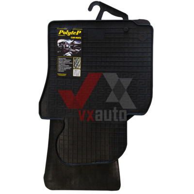 Килимки салону гумові Skoda Octavia (2) 04-/VW B6 05,ПЕРЕД, к-т (2шт.)