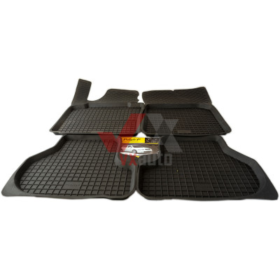 Коврики салона резиновые Skoda Octavia (2) 04-/VW Golf V 03/Golf VI 08/Jetta 05,(BIG BOARD), к-т (4шт.)