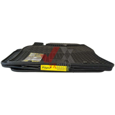 Коврики салона резиновые Skoda Octavia (3)13-/VW Golf VII 13-/Audi A3 12-/Seat Leon III 12, к-т (4шт.)