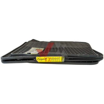 Коврики салона резиновые Skoda Rapid 13-/Seat Toledo IV 12-, к-т (4шт.)
