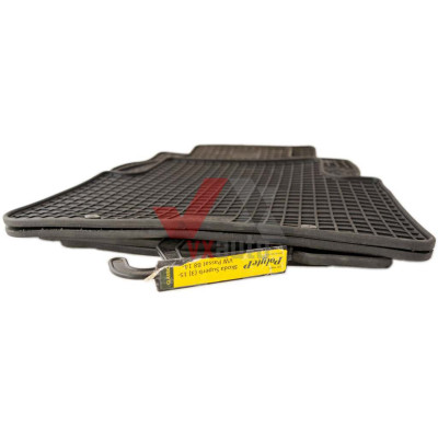Коврики салона резиновые Skoda Superb (3) 15-/VW Passat B8 14-, к-т (4шт.)