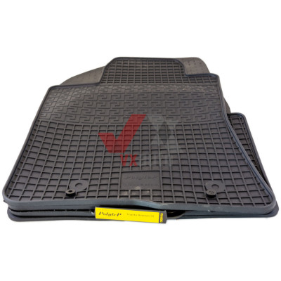 Коврики салона резиновые Toyota Avensis (T250) 02-, к-т (4шт.)