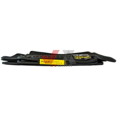 Коврики салона резиновые VW Touareg 02-/Porsche Cayenne 02-, к-т (4шт.)
