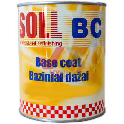 Краска базовая (белая) 1л SOLL (Whitе)