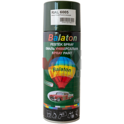 Краска эмалевая 6005 (темно-зеленая) 400 мл Balaton