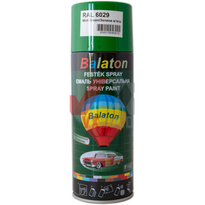 Краска эмалевая 6029 (зеленая) 400 мл Balaton