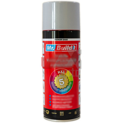 Краска эмалевая 7046 (серая) 400 мл Mr. Build (акриловая)