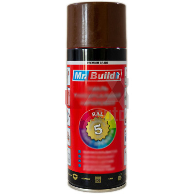 Краска эмалевая 8011 (коричневая) 400 мл Mr. Build (акриловая)
