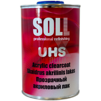 Лак акриловый 2:1  1 л SOLL UHS