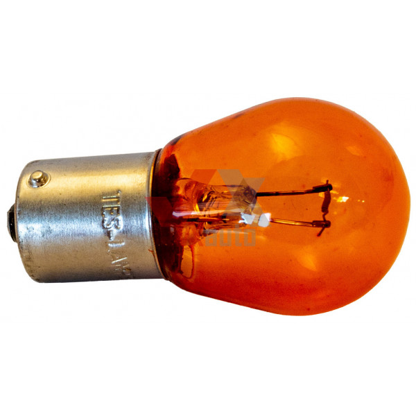Лампа 24 В поворотов, стопов 21 Вт желтая PY21W Tes-Lamps BA15s (1-конт.)