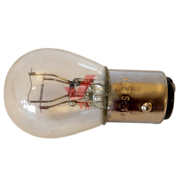 Лампа 24 В поворотов, стопов 5 Вт P21W Tes-Lamps BAY15D (2-конт.)