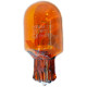 Лампа б/ц 12 В повторителей поворотов, стопов 21 Вт желтая WY21W Osram W3x16q (1-конт.)