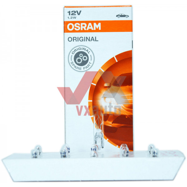Лампа б/ц W1.2W 12V W2.1x9.5d Osram(панель приборов)