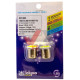 Лампа диодная 12 В поворотов, стопов 0.8 Вт белая P21/5W Іскра BAY15D 9диодов (2-конт.), к-т (2 шт.)