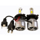 Лампа диодная H4 12 В, 24 В 18 Вт S2 Optimal-L 6500K, к-т (2 шт.), 8000L (360° радиатор с вентил.)