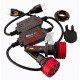 Лампа диодная H4 12 В, 24 В 35 Вт K12 Mini Optimal-L 6500K, к-т (2 шт.), (радиатор + обманка)