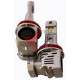 Лампа диодная H8, H9, H11, H16 12 В, 24 В 55 Вт M3 Silver Optimal-L 6500K, к-т (2 шт), 6500L (радиатор)