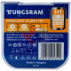 Лампа галогенная H1 12 В 55 Вт P14,5s +150% Megalight Ultra TUNGSRAM, к-т (2 шт.)