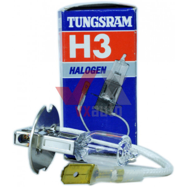 Лампа галогенова H3 12 В 55 Вт PK22s TUNGSRAM
