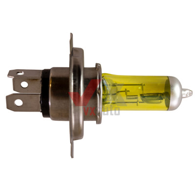 Лампа галогенная H4 12 В 60/55 Вт P43T желтая All Wheater Tes-Lamps