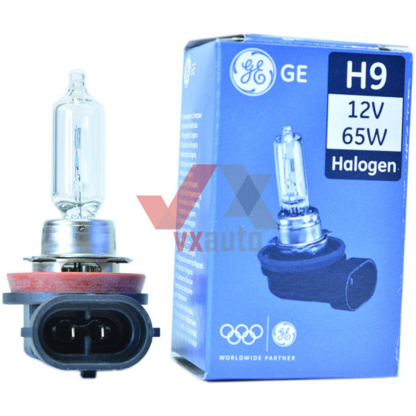 Лампа галогенова H9 12V 65W PGJ19-5 Standart General Electric