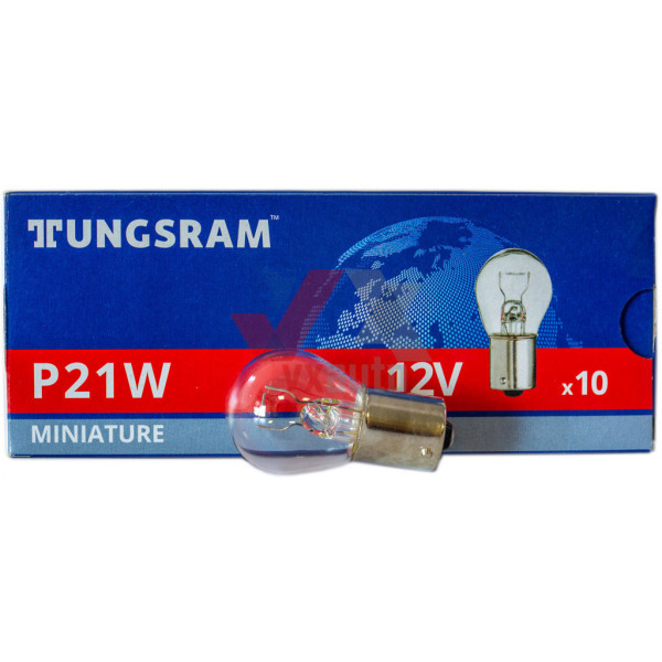 Лампа P21W 12V 21W BAU15s TUNGSRAM(1-конт.)
