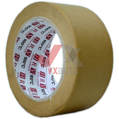 Лента малярная 48 мм х 40 м (коричневая) HRV (100°C)
