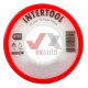 Лента тефлоновая, фум 12 мм х 15 м Intertool политетрафторэтиленовая (товщина 1 мм)