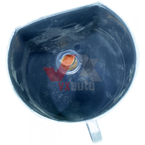 Лійка для бензину пластикова Interplast іномарка (носик тонкий прямий), з латунною сіткою під клапа