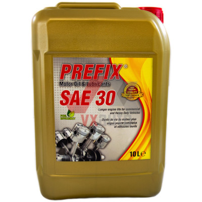Масло  SAE 30 10 л Prefix Diesel (М10Г2К), API CC