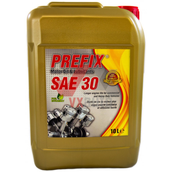 Масло  SAE 30  10 л Prefix Diesel (М10Г2К), API CC