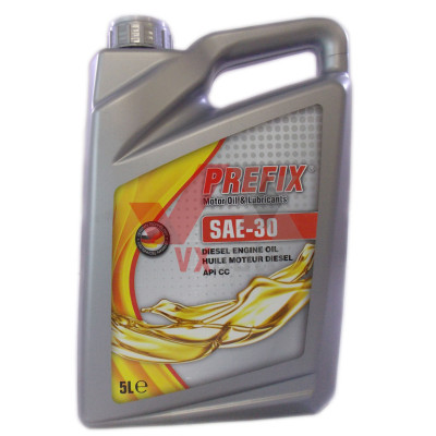 Масло  SAE 30 5 л Prefix Disel (М10Г2К), API CC
